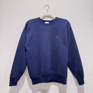 Vintage 80s 90s Olympics USA Crewneck Sweater Embroidered Classic Navy Sz M